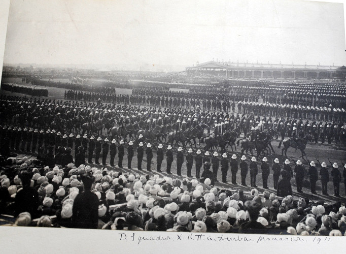 The Processional Entrance of the Tenth Royal Hussars
