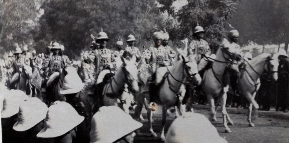 Mounted Ensigns